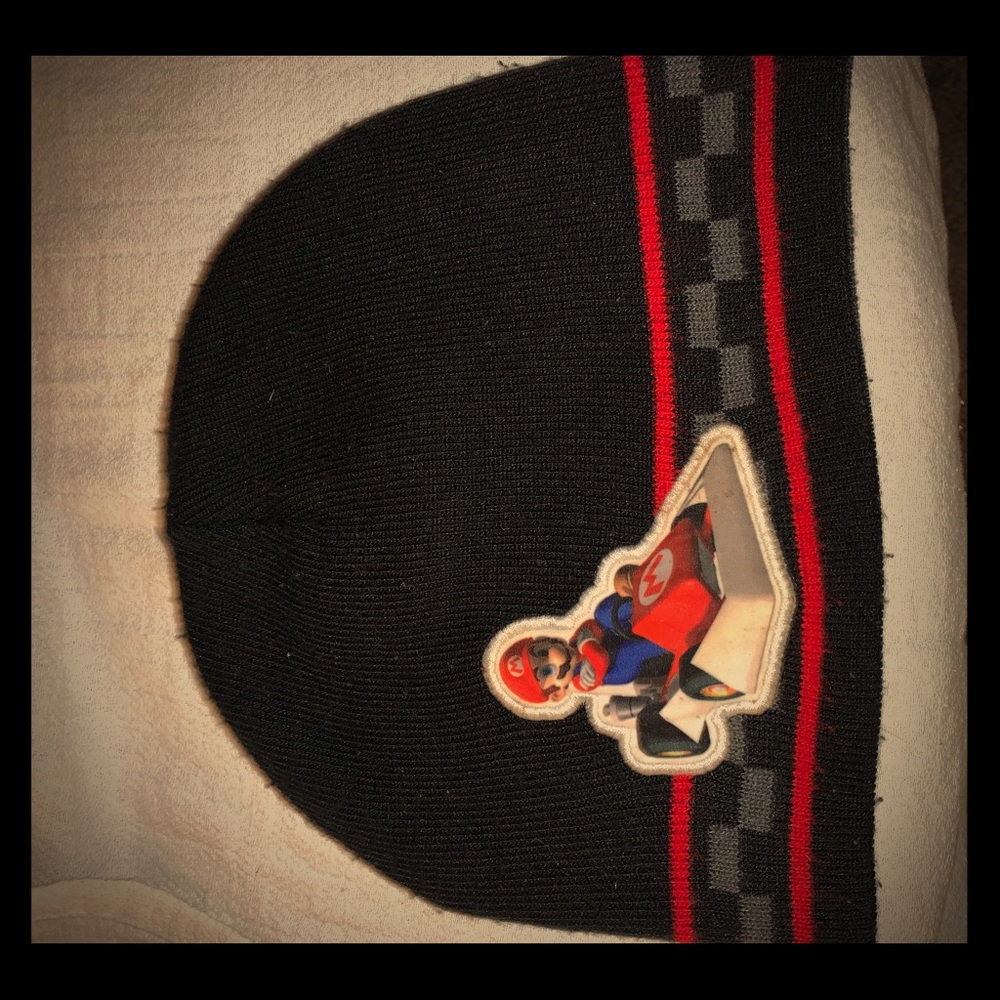 Vintage Mario reversible beanie